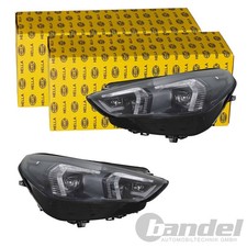 2X HELLA MATRIX SCHEINWERFER HAUPTSCHEINWERFER LINKS+RECHTS passend f�r BMW X1