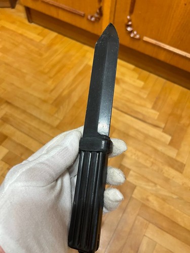 Couteau d'entraînement caoutchouc soviétique original utilisé en URSS militaire VDV forces spéciales - Photo 11/19