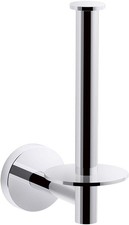 KOHLER K-27293-CP Elate Vertical Toilet Paper Holder Polished Chrome Open Box