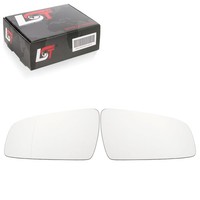 2X Seitenspiegel Glas Zum Kleben AsphäRisch Konvex FüR Opel Zafira B 2005-2008