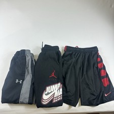 Lot of 3 Nike Under Armour Youth Small Clothes Pants Short