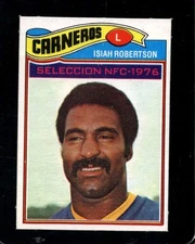 1977 TOPPS MEXICAN #430 ISIAH ROBERTSON VG SP LA RAMS AP *AZ3709