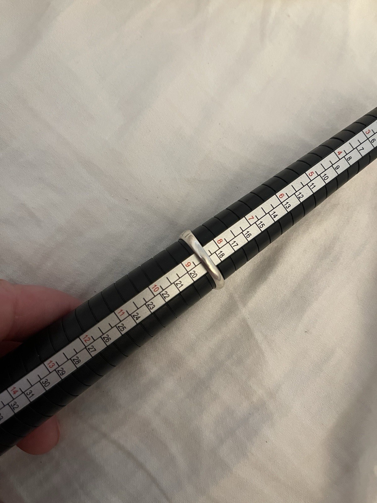 Sterling Silver Moonstone Dragon Scale Ring Size … - image 9