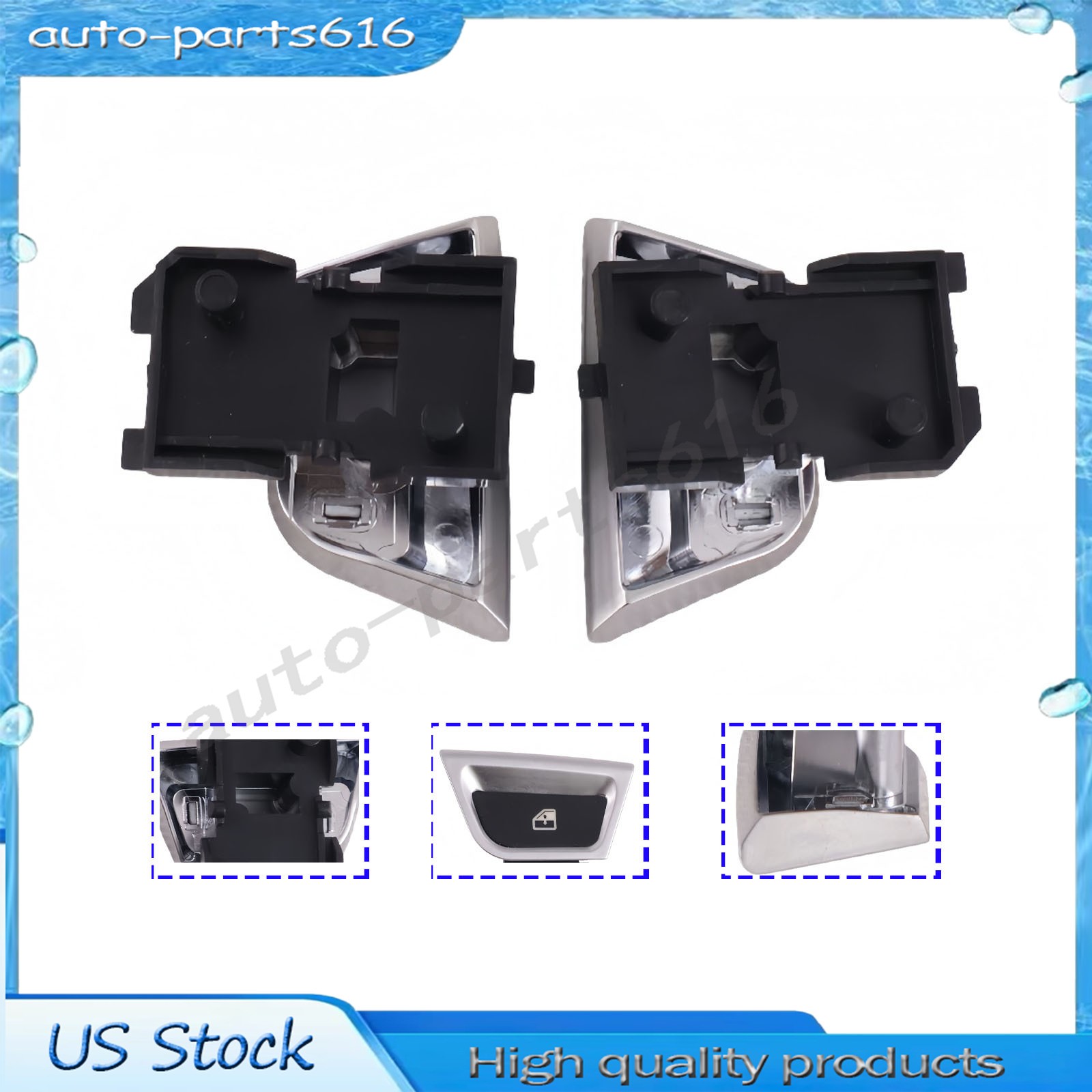 Pair Power Window Button Fits For Ferrari California T Switch Supporter 309096