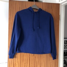 Pieces Colbalt Blue Hoodie Ladies Cotton Sports Loungewear Yoga Pilates Gym 8