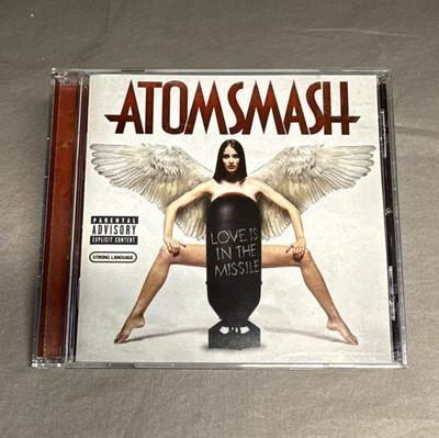 Atom Smash Love Is In The Missile CD Album 2010 Rock Jive 88697-66576-2 PA