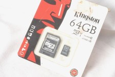 2×64Gb  MicroSDHC Class10 Flash Memory Card With Adapter