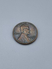 1962 D Lincoln Penny Toning 1C United States of America Circulated Vintage Coin