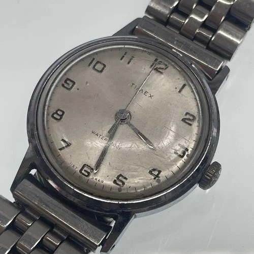 VINTAGE ORIGINAL RETRO Wristwatch Watch Time Piece - Timex Waterproof
