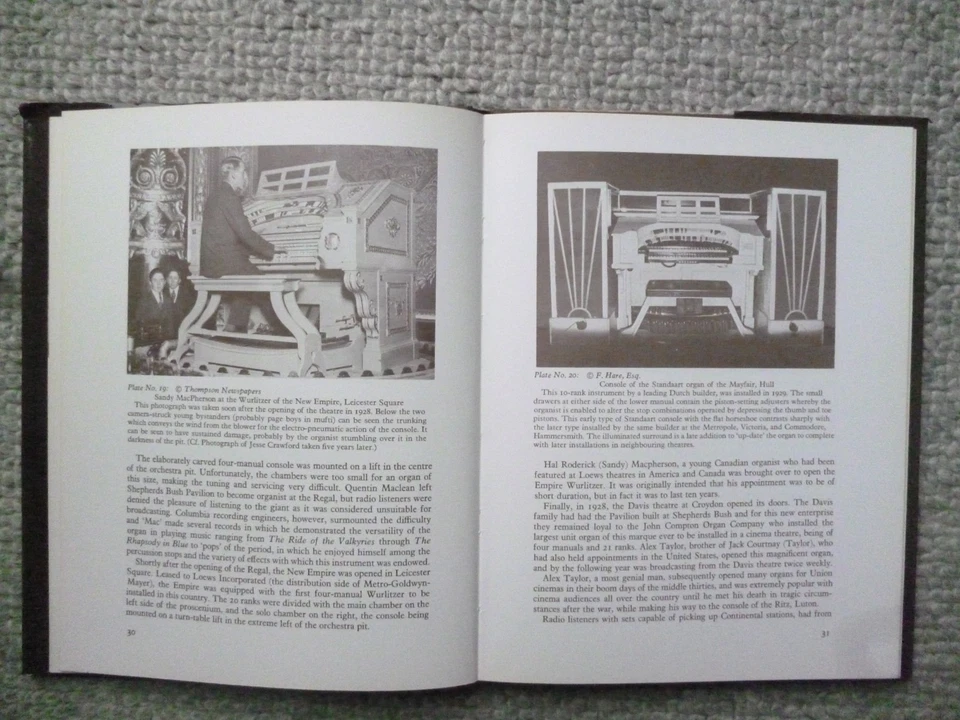 At the Mighty Organ Wyatt, Geoffrey 1st ed 1974 HB DW - Image 3 of 3