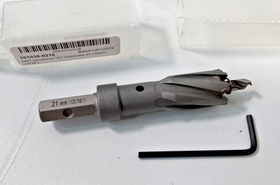 HMT VersaDrive TCT Hole Cutter 13/16'' 2-1/4'' Depth Carbide Holesaw 101030-0210