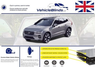Stealth Rollos für Volvo XC60 (2017-jetzt) 5 Türer