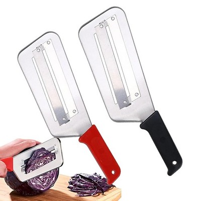 Cabbage Chopper Shredder Slicer Stainless Steel Kitchen Knife 2 Pcs Vegetable