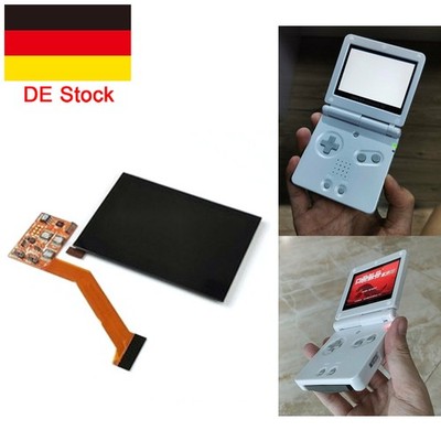 For GBASP IPS High-Brightness Screen SP Enhanced Brightness Display Gameboy DE