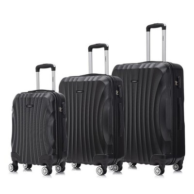 3er Trolley Reisekoffer Set,  Koffer Suitcase, Rollkoffer Handgepäck, Kofferset