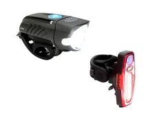 Swift 300 Front Bike Light Sabre 110 Rear Bike Light Combo Pack- USB Recharge...