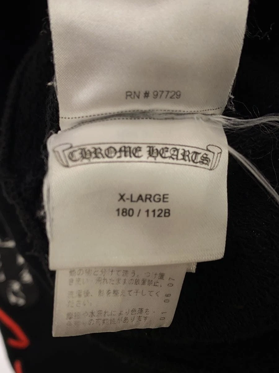 Felpa con cappuccio CHROME HEARTS 22SS PPO STAY FAST RACE TEAM HD PLVR MADE IN USA XL usata