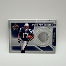 2006 Leaf Rookies & Stars Dress for Success Chad Jackson Helmet #27 /110 NE