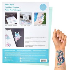 Temporary Tattoo Paper Printable Transfer Sheets for Crafts
