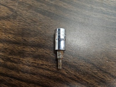 Snap-On TTX20E 1/4'' Drive T20 Torx Bit Driver Socket USA