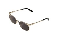 Off-White Sonnenbrillen OW2030 7607 Gold Grau Mann Frau