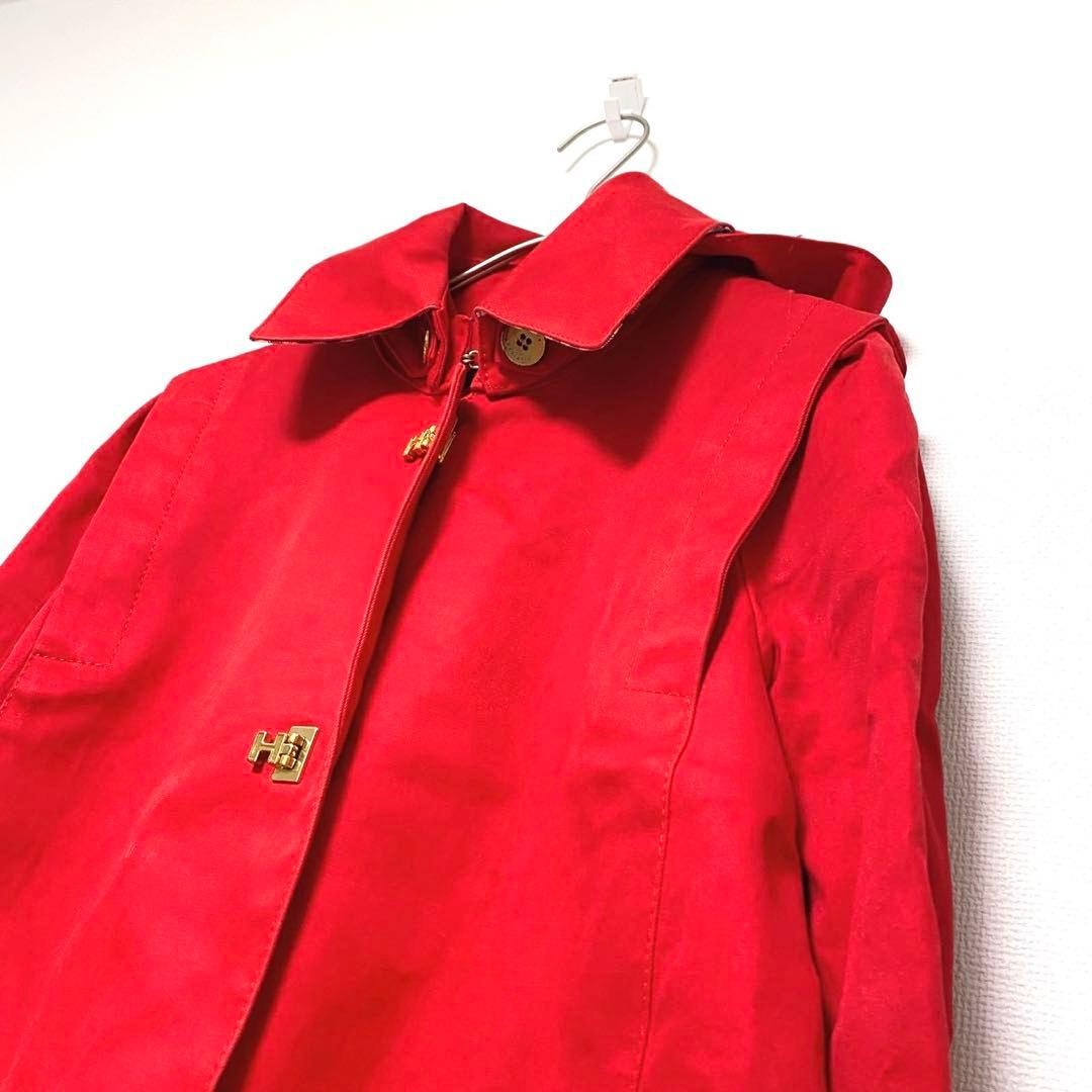 Tommy Hilfiger Cotton Trench Coat Hooded Unisex S (US XS) 100% Former Used thumbnail 3