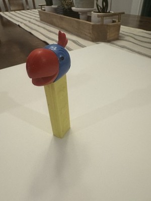PEZ Cartoon Parrot Dispenser, Cockatoo PEZ, No Feet 