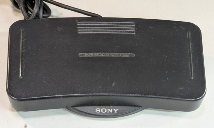 Sony Foot Control Transcription Pedal FS-85 Audio Remote FREE SHIPPING