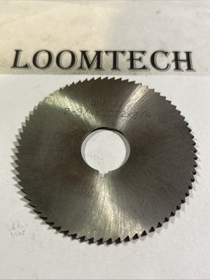 New Milling Cutter Slitting Slotting  Saw 2-3/4  X .072  X 3/4  Bore *E81