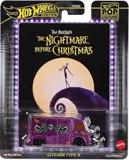 NIGHTMARE BEFORE CHRISTMAS modello van CITROEN TYPE H Hot Wheels 1/64 7cm JBL78