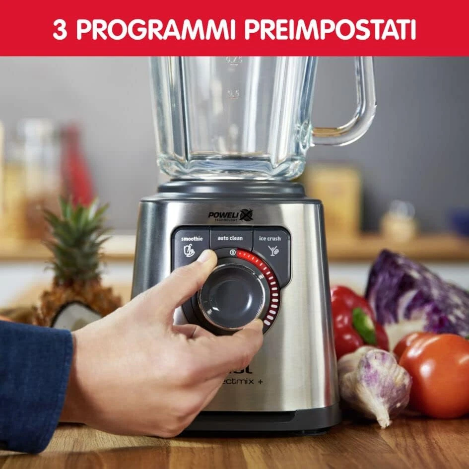 LM811D PerfectMix + Blender Frullatore Tritatutto Elettrico, Tecnologia Powelix, - Immagine 3 di 4