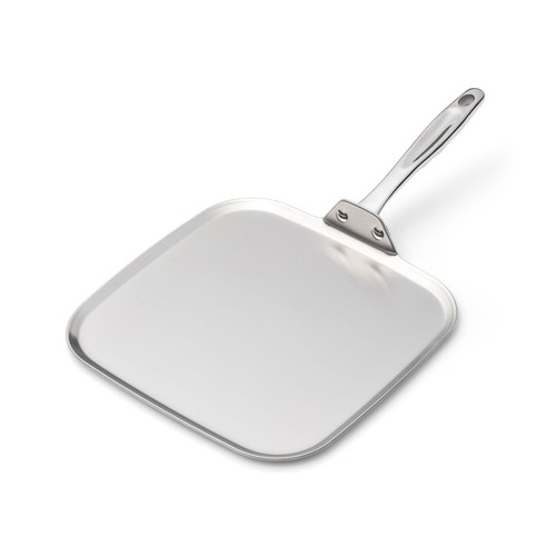 New 360 Cookware Stainless Steel Square Griddle