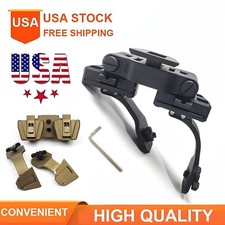 Helmet NVG Mount - Metal J Arm Mount Bracket for PVS-14 NVG Monoculars