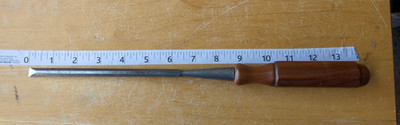 Old Woodworking Tools Vintage James Swan 3/8'' Bevel edge socket chisel