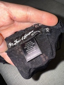 For Love & Lemons Black Lace Bralette XS | Skivvies Collection