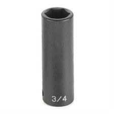 2 pc GREY PNEUMATIC 1/2" Drive x 22mm Deep