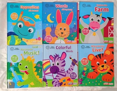 My First Smart Pad Books Lot of 8 - Baby Einstein Hardcover Books