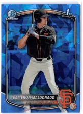 Cameron Maldonado (RC) 1st Bowman Rookie 2025 Bowman Draft Sapphire BDC-99