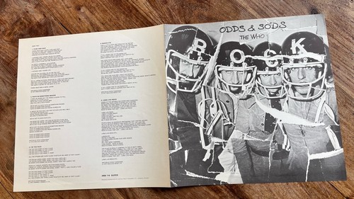 THE WHO - ODDS AND SODS EX/EX VINYL-LP/ERSTPRESSUNG/TEXT/POSTER-EINLAGE - Bild 8 von 17