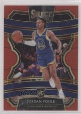 2019-20 Panini Select Concourse Red Prizm 90/199 Jordan Poole #94 04u1