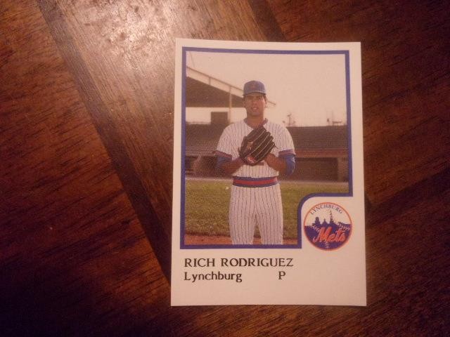 1986 LYNCHBURG METS ProCards Minor League Team Set Single Cards YOU PICK