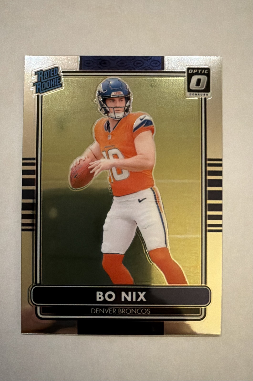 2024 Panini Donruss Optic - 2014 Retro Series Bo Nix #6 (RC)