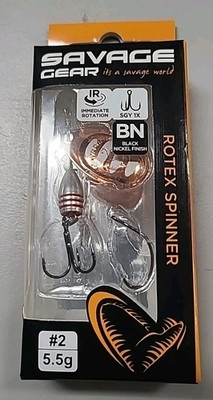 SAVAGE GEAR ROTEX Spinner Bait Cobbler Silver 5.5g size 2 FREE SHIPPING 