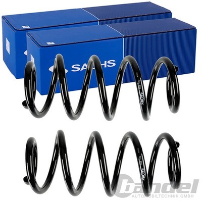 2X SACHS FAHRWERKSFEDERN SATZ VORNE PASSEND FÜR AUDI A4 A6 A7 LINKS+RECHTS |