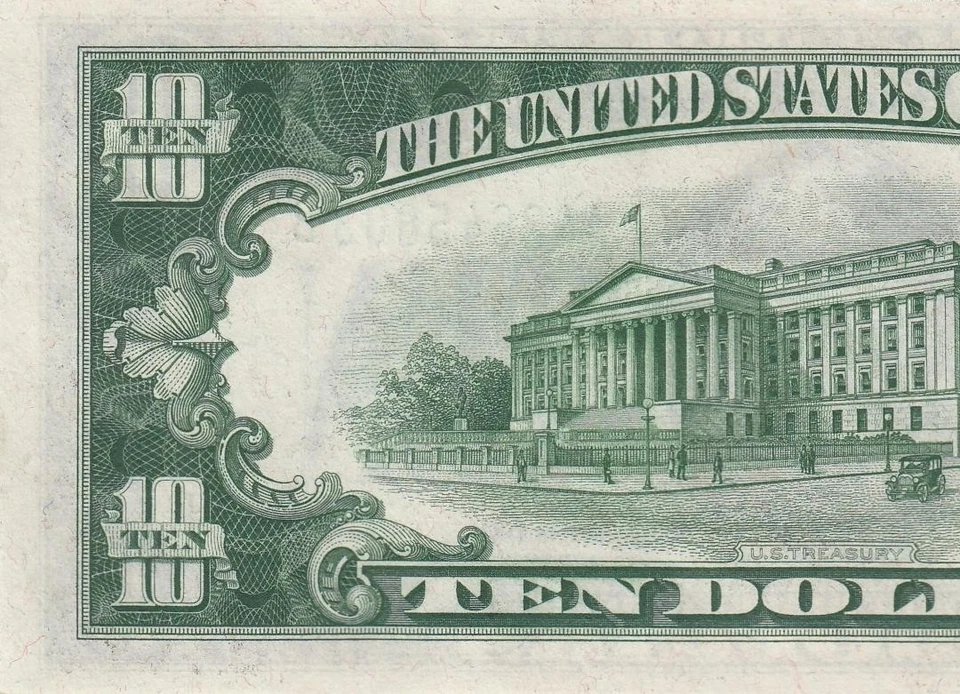 1934-A FEDERAL RESERVE NOTE $10 "BOSTON" (( GEM UNC )) - Image 4 of 4