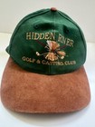 Hidden River golf Strapback Hat Multicolor OS Adjustable Embroidered Leather 6pn — photo 1