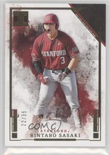 2025 Panini Impeccable Gold 22/35 Rintaro Sasaki #76 1fl4