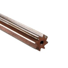 5/8" Hand Reamer HSS H7 8 Straight Flutes for Machine Milling Cutter Tool