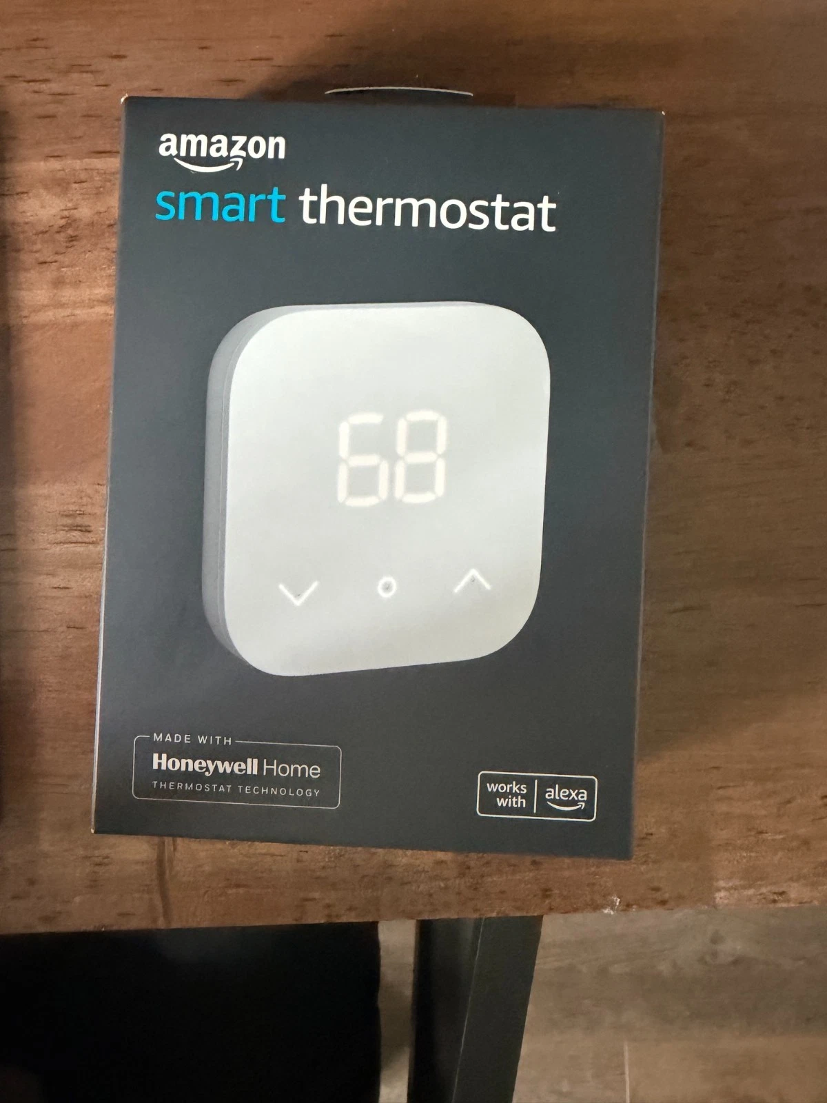 Amazon Smart Thermostat without C-Wire Adapter White Honeywell Home Technology