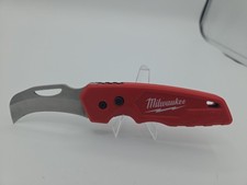 Milwaukee 48-22-1525 Fastback Hawkbill Folding Knife - Red